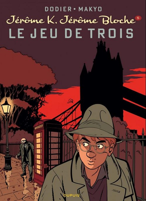 Couverture de l'album Jérôme K. Jérôme Bloche Tome 5 Le jeu de trois