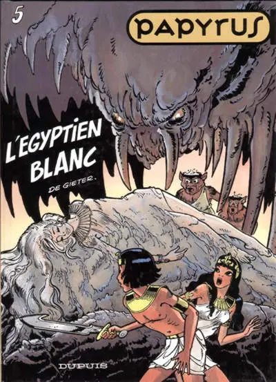 Couverture de l'album Papyrus Tome 5 L'égyptien blanc