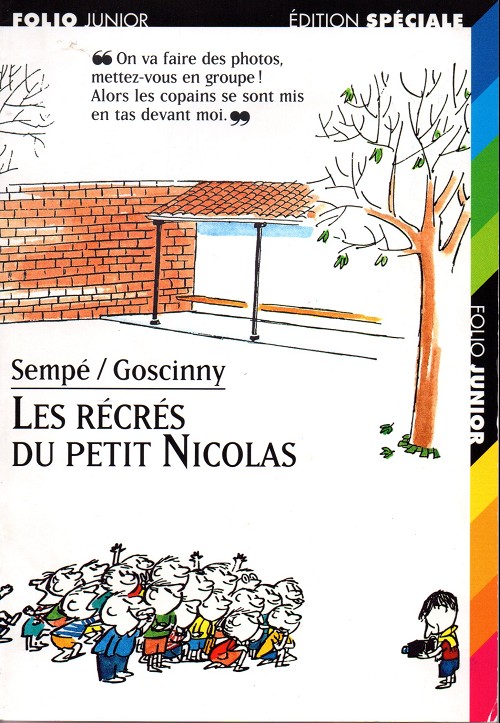 Couverture de l'album Le Petit Nicolas Tome 2 Les récrés du petit nicolas