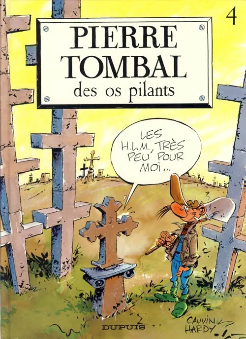 Couverture de l'album Pierre Tombal Tome 4 Des os pilants