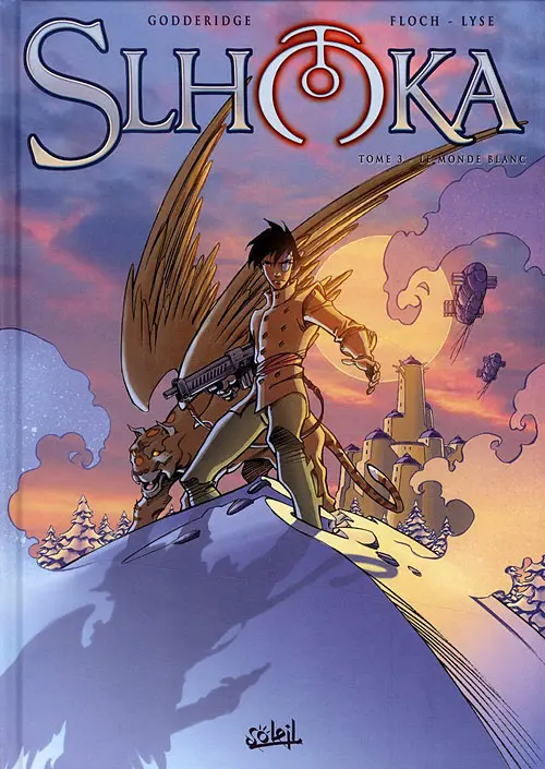 Couverture de l'album Slhoka Tome 3 Le monde blanc