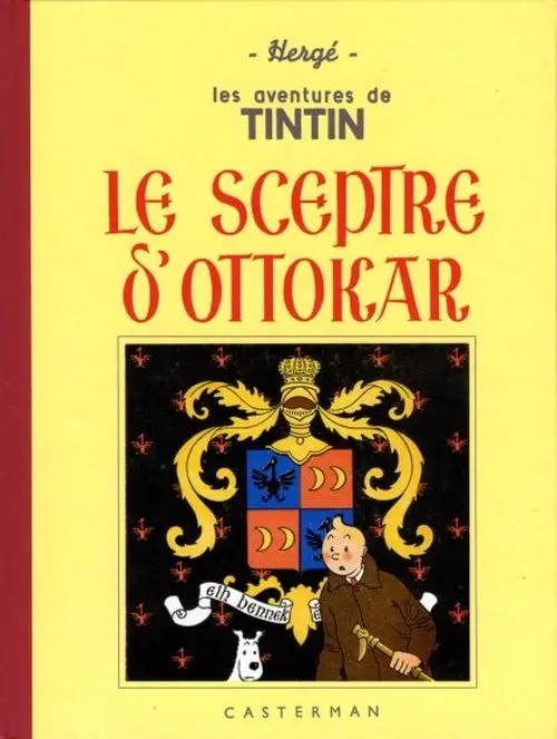 Couverture de l'album Tintin Tome 8 Le sceptre d'Ottokar