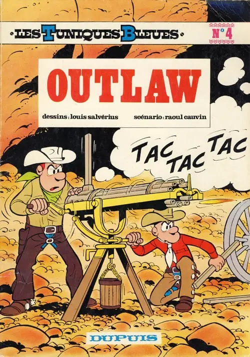 Couverture de l'album Les Tuniques Bleues Tome 4 Outlaw