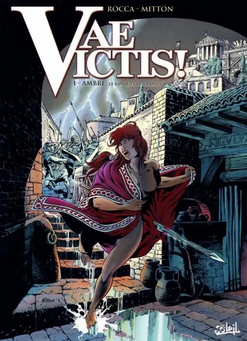 Couverture de l'album Vae Victis ! Tome 1 Ambre, le banquet de Crassus