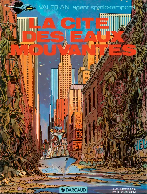 Couverture de l'album Valérian Tome 1 La cité des eaux mouvantes