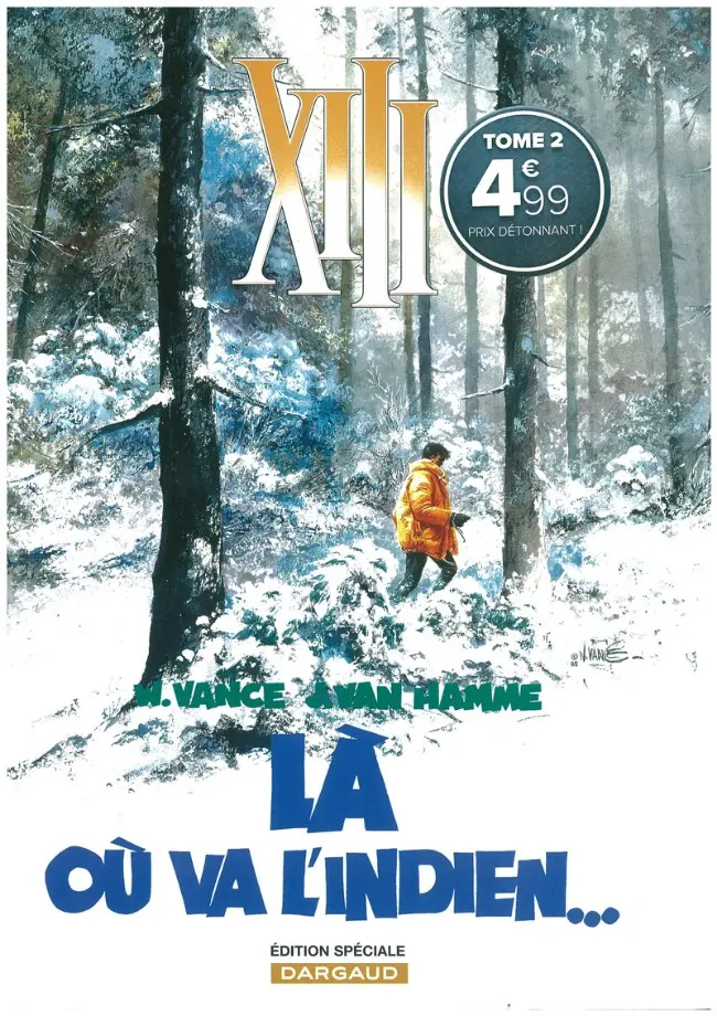 Couverture de l'album XIII Tome 2 Là où va l'indien...