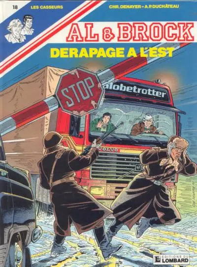 Couverture de l'album Les Casseurs Tome 18 Dérapage à l'Est