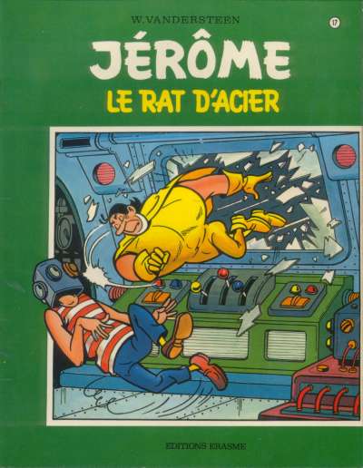 Couverture de l'album Jérôme Tome 17 Le Rat d'acier