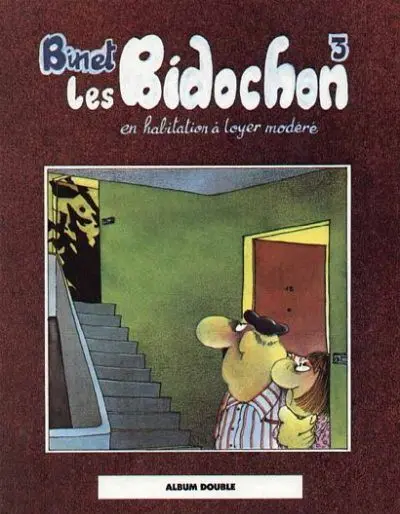 Couverture de l'album Les Bidochon Tomes 3 et 4 En habitation à loyer modéré / Maison, sucrée maison