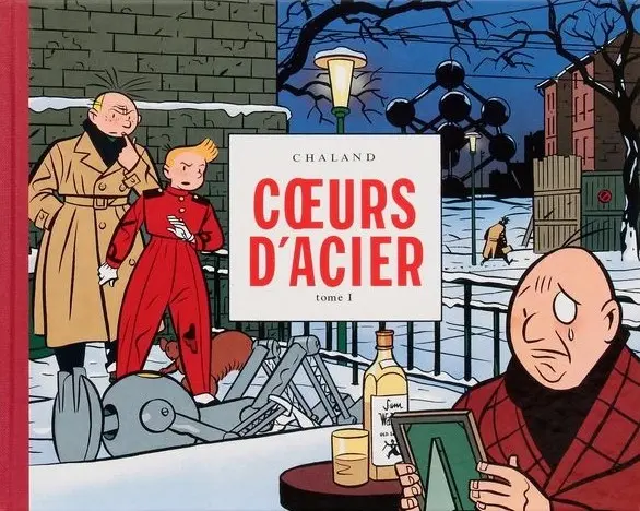 Couverture de l'album Spirou par Y. Chaland Cœurs d'acier Tome I