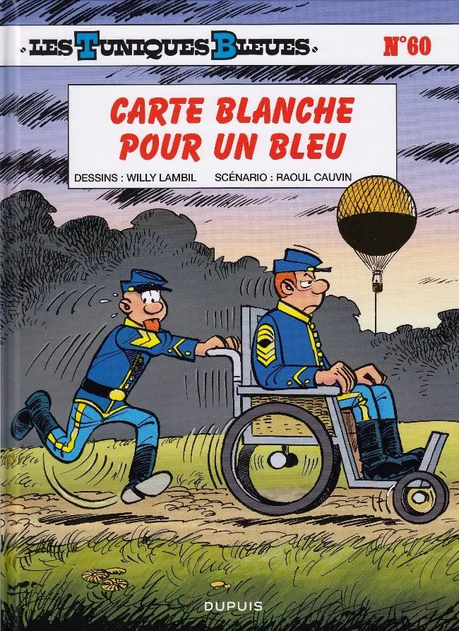 Couverture de l'album Les Tuniques Bleues Tome 60 Carte blanche pour un Bleu