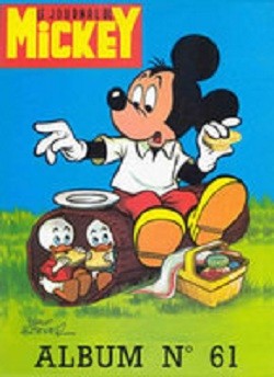 Couverture de l'album Le Journal de Mickey Album N° 61