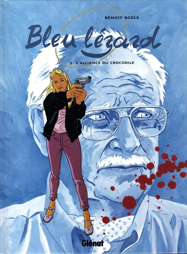 Couverture de l'album Bleu Lézard Tome 5 L'alliance du crocodile