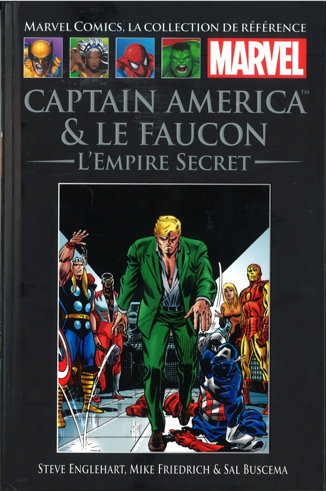 Couverture de l'album Marvel Comics - La collection de référence Tome 65 Captain America & Le Faucon - L'Empire Secret