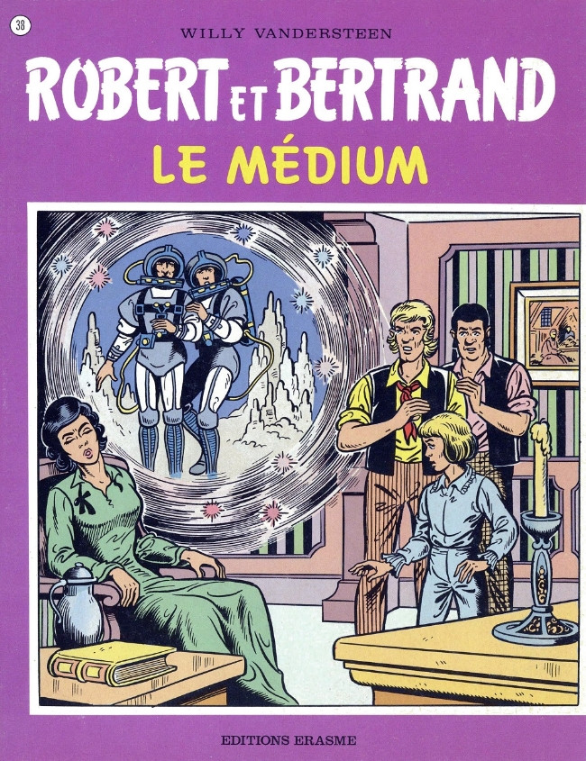 Couverture de l'album Robert et Bertrand Tome 38 Le médium