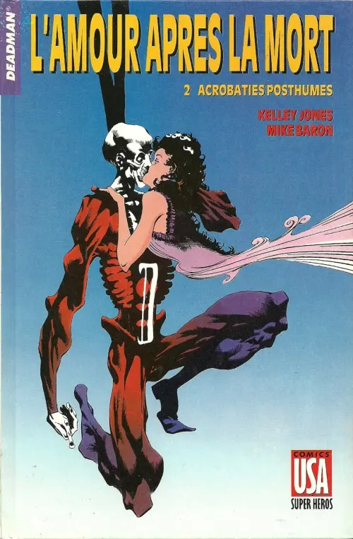 Couverture de l'album Super Héros Tome 42 Deadman : L'amour après la mort 2/2 - Acrobaties posthumes