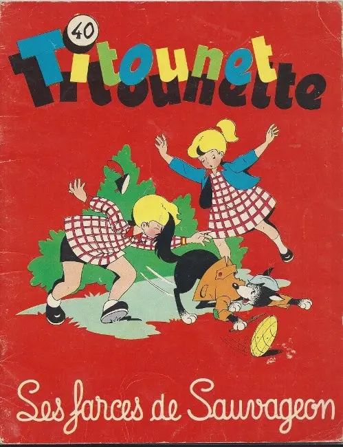 Couverture de l'album Titounet et Titounette Tome 40 Les farces de Sauvageon
