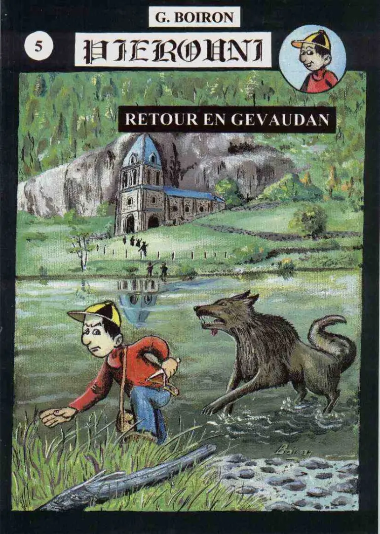 Couverture de l'album Pierouni Tome 5 Retour en Gevaudan