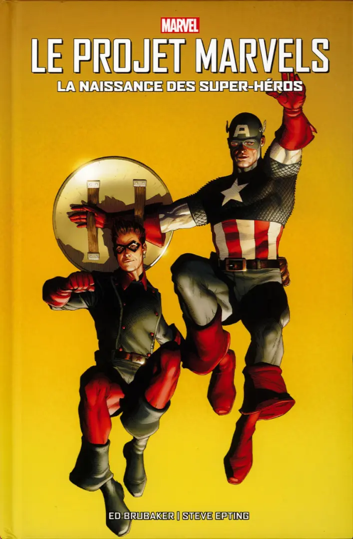 Couverture de l'album Le Projet Marvels La naissance des super-héros
