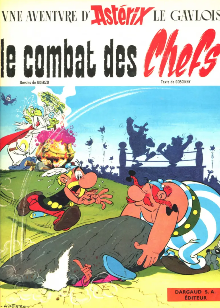 Couverture de l'album Astérix Tome 7 Le combat des chefs