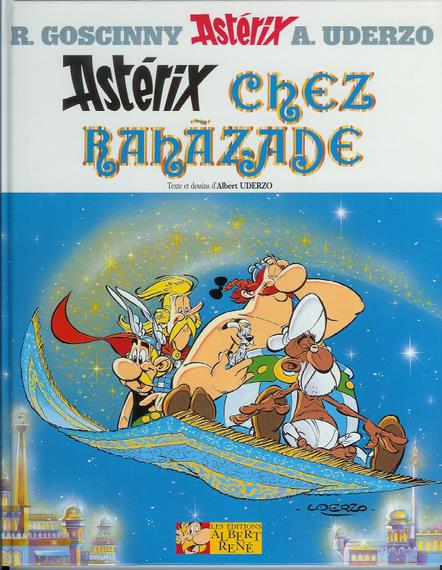 Couverture de l'album Astérix Tome 28 Astérix chez Rahãzade