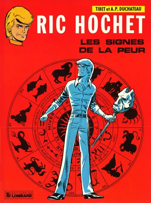 Couverture de l'album Ric Hochet Tome 19 Les signes de la peur