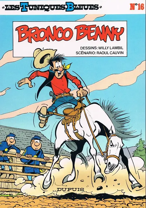 Couverture de l'album Les Tuniques Bleues Tome 16 Bronco benny