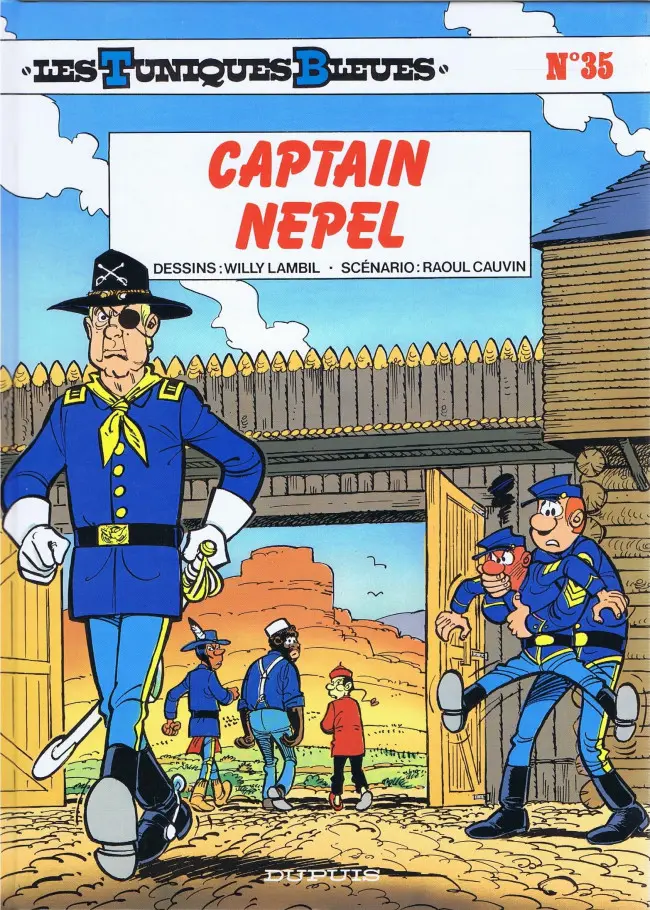 Couverture de l'album Les Tuniques Bleues Tome 35 Captain Nepel