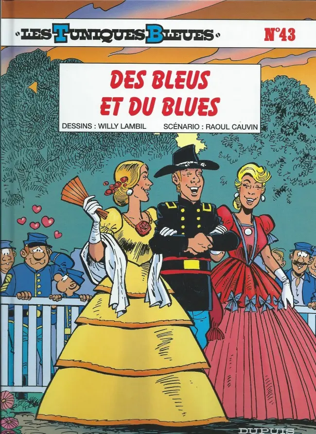 Couverture de l'album Les Tuniques Bleues Tome 43 Des bleus et du blues