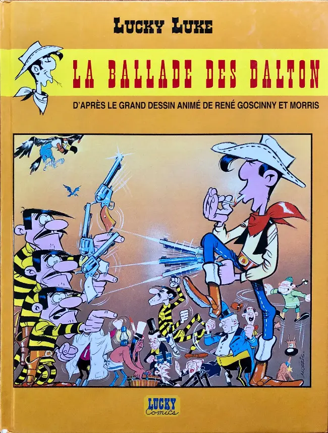 Couverture de l'album Lucky Luke La ballade des Dalton
