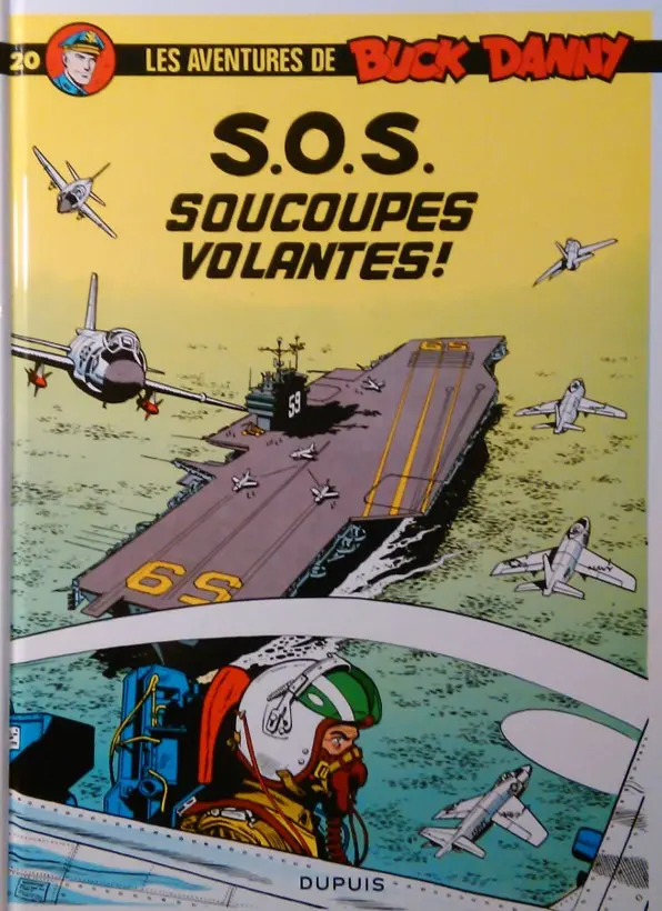 Couverture de l'album Buck Danny Tome 20 S.O.S. soucoupes volantes