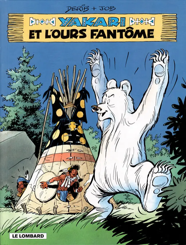 Couverture de l'album Yakari Tome 24 Yakari et l'ours fantôme