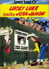 Couverture de l'album Lucky Luke Tome 11 Lucky Luke contre Joss Jamon