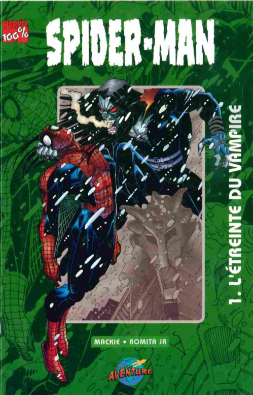Couverture de l'album Spider-Man Tome 1 L'étreinte du vampire