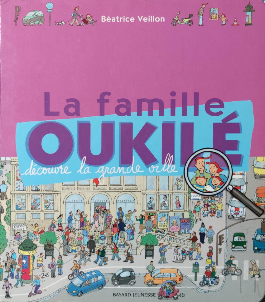 Couverture de l'album La famille Oukilé 5 La famille Oukilé découvre la grande ville