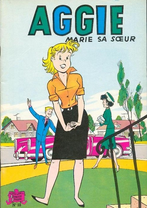 Couverture de l'album Aggie N° 18 Aggie marie sa sœur