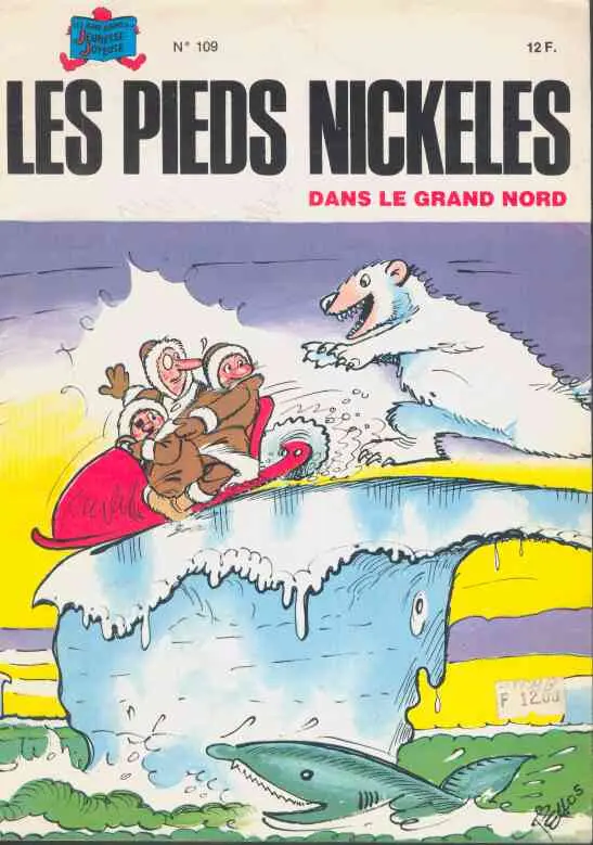 Couverture de l'album Les Pieds Nickelés Tome 109 Les Pieds Nickelés dans le grand Nord