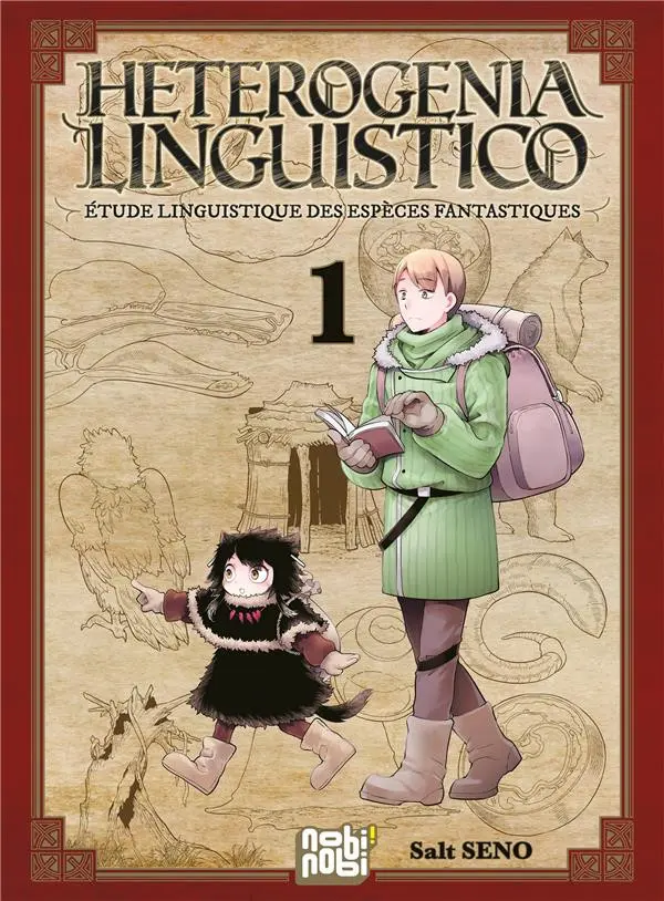 Couverture de l'album Heterogenia linguistico - Étude linguistique des espèces fantastiques 1