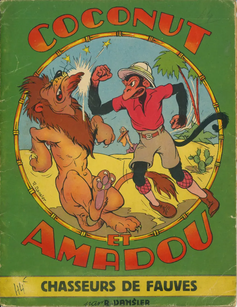 Couverture de l'album Coconut et Amadou Tome 5 Chasseurs de fauves