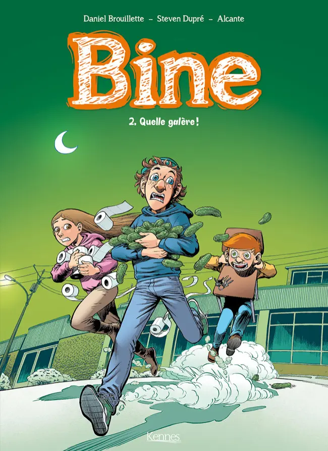Couverture de l'album Bine Tome 2 Quelle galère !