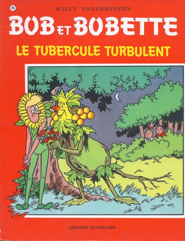 Couverture de l'album Bob et Bobette Tome 185 Le tubercule turbulent