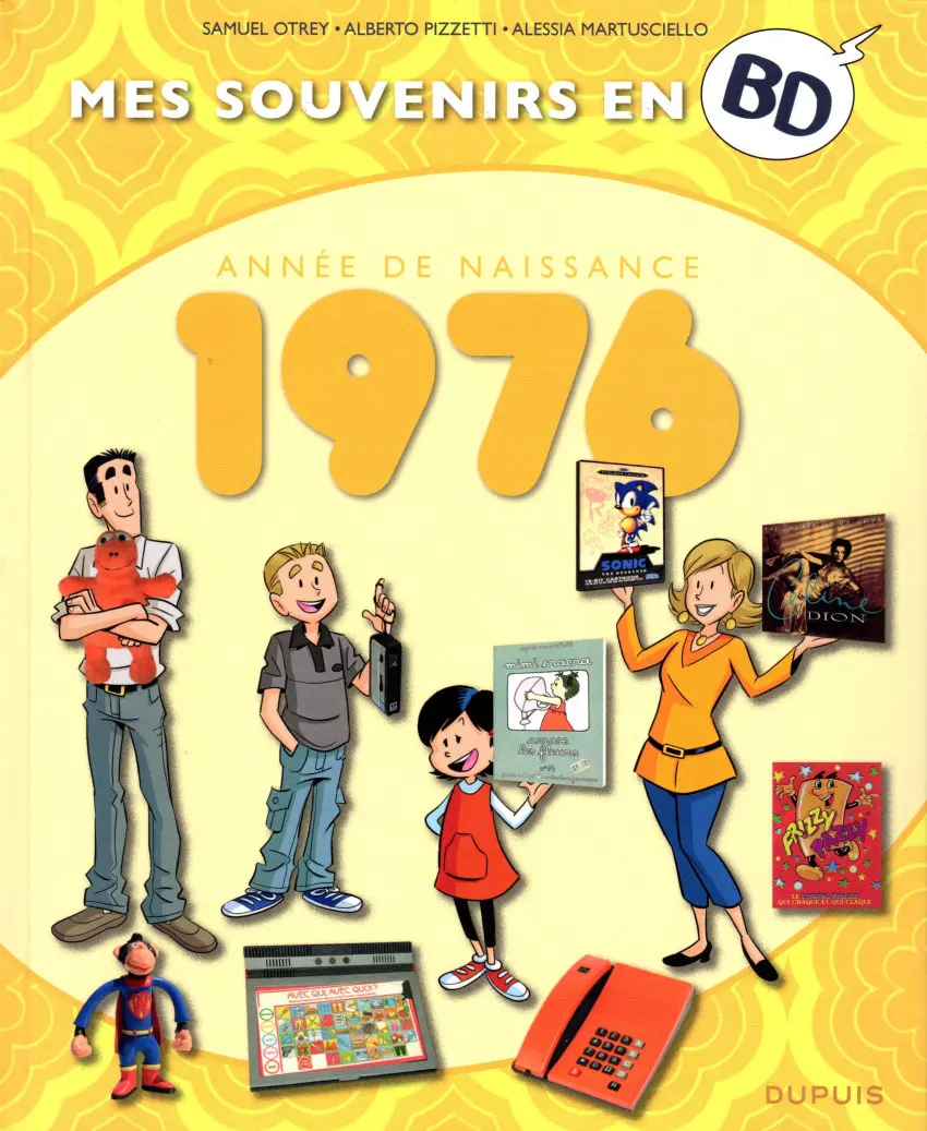 Couverture de l'album Mes souvenirs en BD Tome 37 Année de naissance 1976
