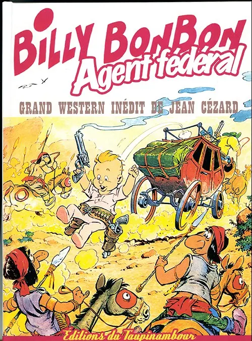 Couverture de l'album Billy Bonbon Tome 4 Agent fédéral