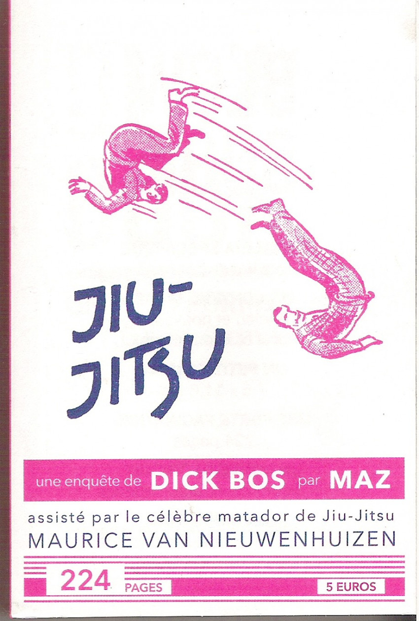 Couverture de l'album Une enquête de dick Bos Jiu-Jitsu