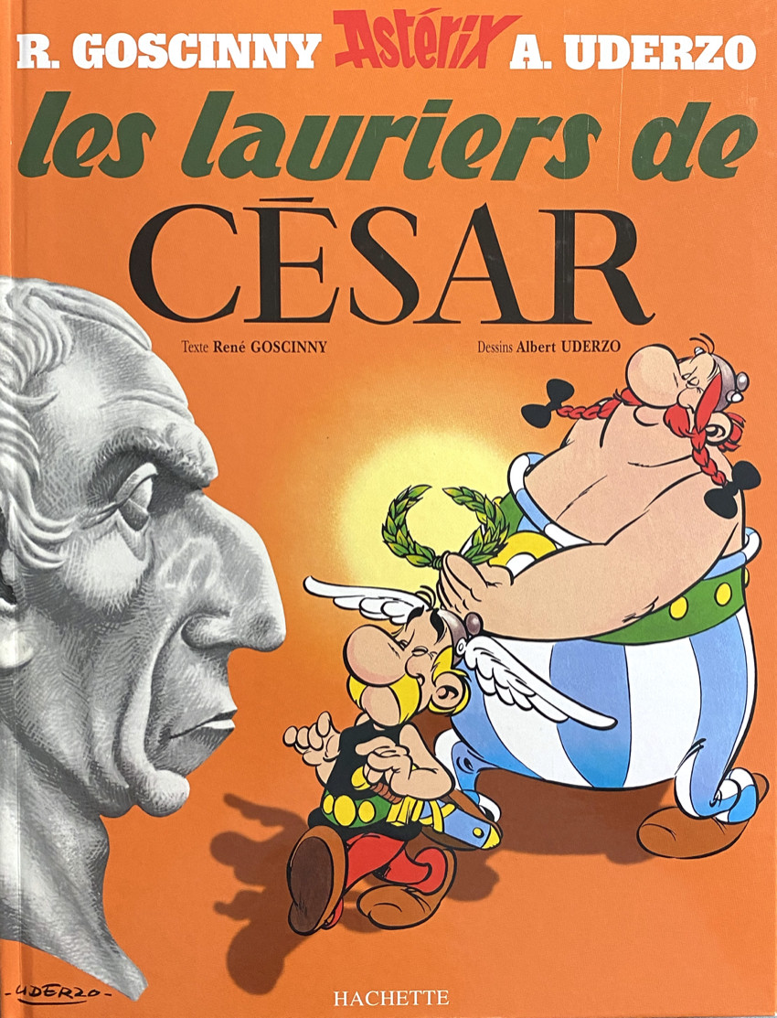 Couverture de l'album Astérix Tome 18 Les Lauriers de Césars