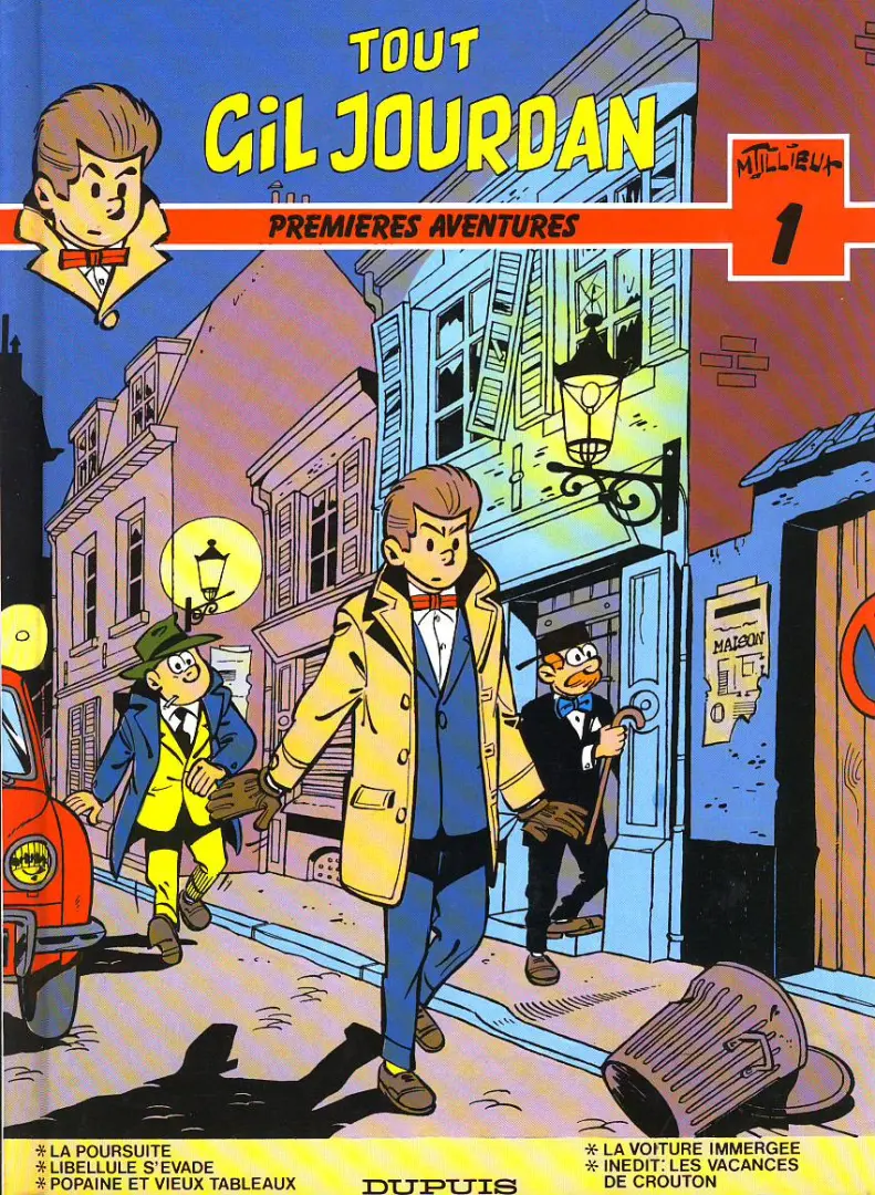 Couverture de l'album Gil Jourdan Tout Gil Jourdan Tome 1 Premières aventures