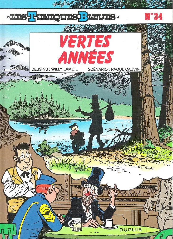 Couverture de l'album Les Tuniques Bleues Tome 34 Vertes années