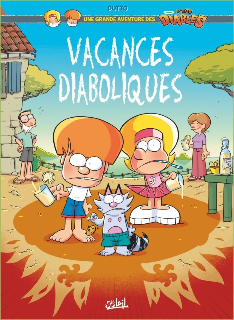 Couverture de l'album Une grande aventure des P'tits Diables 1 Vacances diaboliques