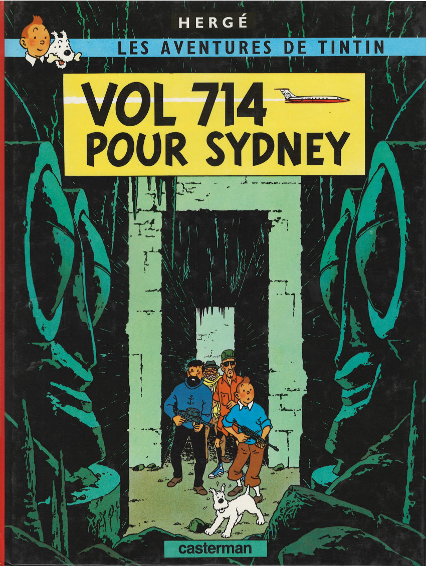 Couverture de l'album Tintin Tome 22 Vol 714 pour Sydney