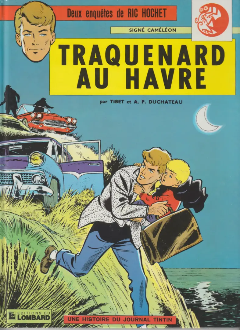 Couverture de l'album Ric Hochet Tome 1 Traquenard au Havre